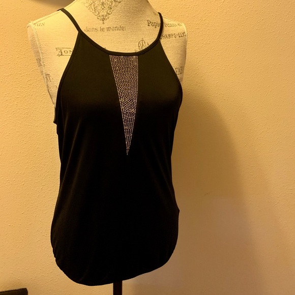 NWT ADORABLE TOP W/GOLD BEADING. ELASTIC WAIST. PERFECT FOR HOLIDAYS. - Picture 3 of 10